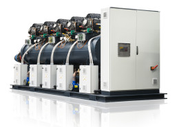 TMH water cooled chiller with centrifugal compressors
