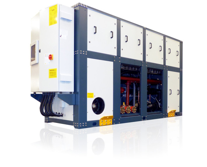 VHH water cooled chiller with scroll or reciprocating compressors